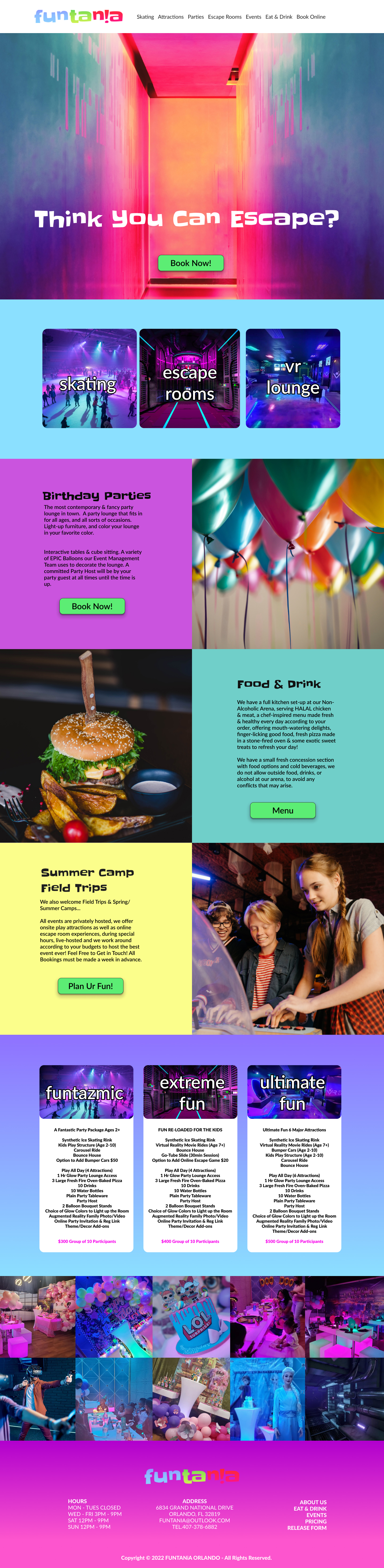 Funtania Homepage